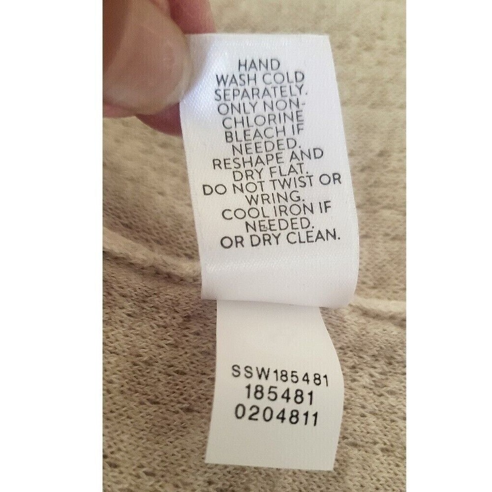 J. Jill Pure Cardigan Off White Women’s XS Lagenlook Comfy Minimalisic Sweater - Picture 11 of 16